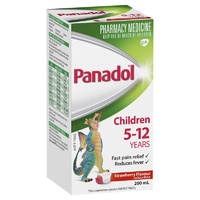 Panadol Children's 5-12 Years Strawberry Flavour 200mL (S2)