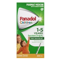 Panadol Children's 1-5 Years Orange 200mL (S2)