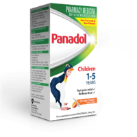 Panadol Children's 1-5 Years Orange Flavour 100mL (S2)