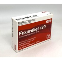 Pharmacy Action Fexorelief 120mg 30 Tablets (S2)