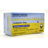 Trust Loratadine 10mg 100 Tablets (S2)