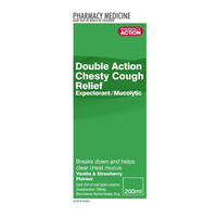Pharmacy Action Double Action Chesty Cough Relief 200ml (S2)