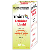 TRUST Cetirizine Liquid For Kids 200mL (S2)