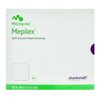 Mepilex Foam Dressing 10 x 10cm 5 Pack