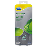 Scholl In-Balance Orthotics Arch Insole Small 1 Pair