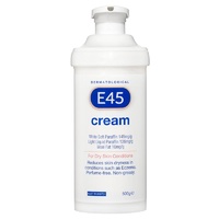 E45 Dermatological Skin Cream Pump 500g