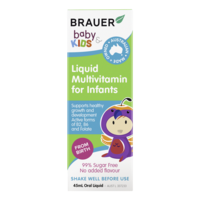 Brauer Baby & Kids Liquid Multivitamin for Infants 45ml