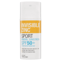 Invisible Zinc SPF 50+ 4 Hour Water Resistant 100ml