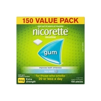 Nicorette Gum Icy Mint 4mg 150 Pieces