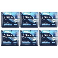 Libra Ultra Thin Pads Regular No Wings 14 Pack [Bulk Buy 6 Units]