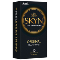 Ansell Skyn Original Condoms | 10 Condoms | Natural Feeling