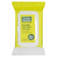 Thursday Plantation Tea Tree Face Wipes 25pk