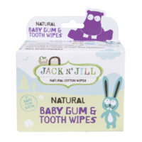 Jack N' Jill Baby Gum And Tooth Wipes 25 Pack