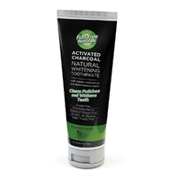 Essenzza Activated Charcoal Natural Whitening Toothpaste Peppermint 113g