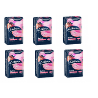 Libra Extra Pads Super With Wings 12 Pack [Bulk Buy 6 Units]
