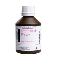 Acetic Acid Solution 3% 100ml