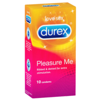 Durex Pleasure Me Condom 10 Pack