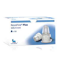 Novofine Plus 32g Tip Insulin Needles 100 (0.23/0.25 x 4mm)