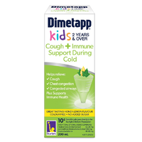 Dimetapp Kids Cough & Immune Support During Cold Liquid 200mL