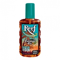 Reef Moisturising Sun Tan Oil With Coconut Oil SPF15 220mL Spray