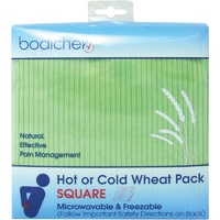 Bodichek Hot or Cold Wheat Pack Square 26x26cm (Assorted Colours)
