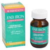 Fab Iron + Vitamin B Complex 60 Tablets