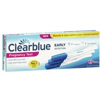 Clearblue Early Detection Pregnancy Test 3 Pack