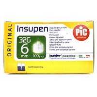 Insupen Pen Insulin Needle 32g 6mm 100