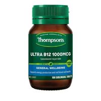 Thompsons Ultra B12 1000mcg Tablets 100