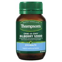 Thompsons One-A-Day Bilberry 12000mg 60 Capsules