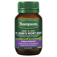 Thompsons One-A-Day St John's Wort 4000mg Tablets 60