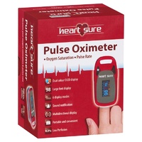 Heart Sure Pulse Oximeter | Oxygen Saturation. Pulse Rate 