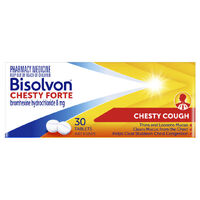 Bisolvon Chesty Forte 30 Tablets (S2)