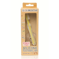 Jack N' Jill Children's Silicone Toothbrush 12-24 Months