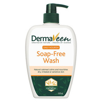DermaVeen Daily Nourish Soap Free Wash 500mL