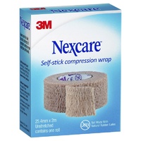 Nexcare Self-Stick Compression Wrap 25.4mm x 2m 