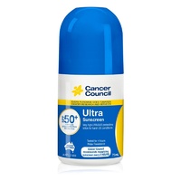 Cancer Council Ultra Sunscreen SPF50+ Roll On 75mL