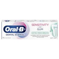 Oral-B Toothpaste Sensitivity & Gum Fresh Breath 90g