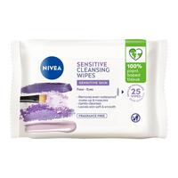 Nivea Daily Essentials Fragrance Free Facial Wipes 25 Pack