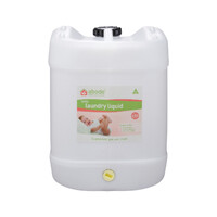Abode Laundry Liquid (Front & Top Loader) Baby Fragrance Free 20L Drum with Tap