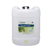 Abode Laundry Liquid (Front & Top Loader) Blue Mallee Eucalyptus 20L Drum with Tap