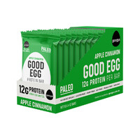 Googys Good Egg Protein Bar Apple Cinnamon 55g  [Bulk Buy 12 Units]