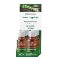 Oil Garden Essential Oil Lemongrass 25ml [Bulk Buy 8 Units]
