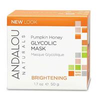 Andalou Brightening Pumpkin Honey Glycolic Mask 50g