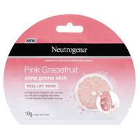 Neutrogena Pink Grapefruit Acne Prone Skin Peel-Off Mask 10g