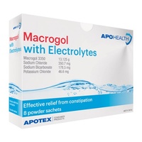 Apohealth Macrogol With Electrolytes 8 Sachets
