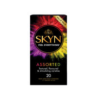 Skyn Assorted Non-Latex Condoms 20 Pack