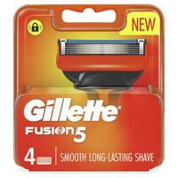 Gillette Fusion Manual Cartridge 4 Pack 