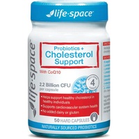 LifeSpace Probiotic+Cholesterol Support 50 Caps
