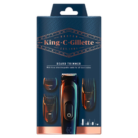 King C. Gillette Cordless Men's Beard Trimmer Kit